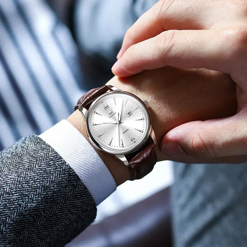 Fifth Time – Classic Leather Quartz